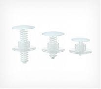 Универсальная заклепка QUICK-SNAP с плоским замком  - Купить крепления рекламных материалов для  магазина с доставкой